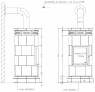 Печь Bella Rosa 11 Viva ECOplus (Hark)