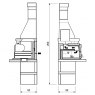 Барбекю Malibu 2 (Palazzetti)